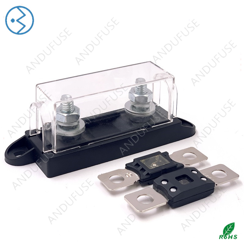 ANM中号叉栓式平板式保险丝座（AD184）